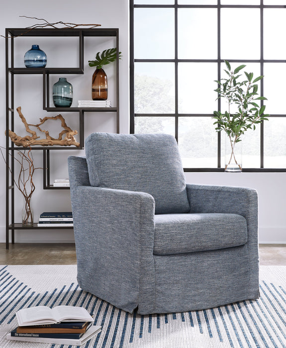 Nenana Next-Gen Nuvella Swivel Glider Accent Chair  Homestyle Furniture (ARk)