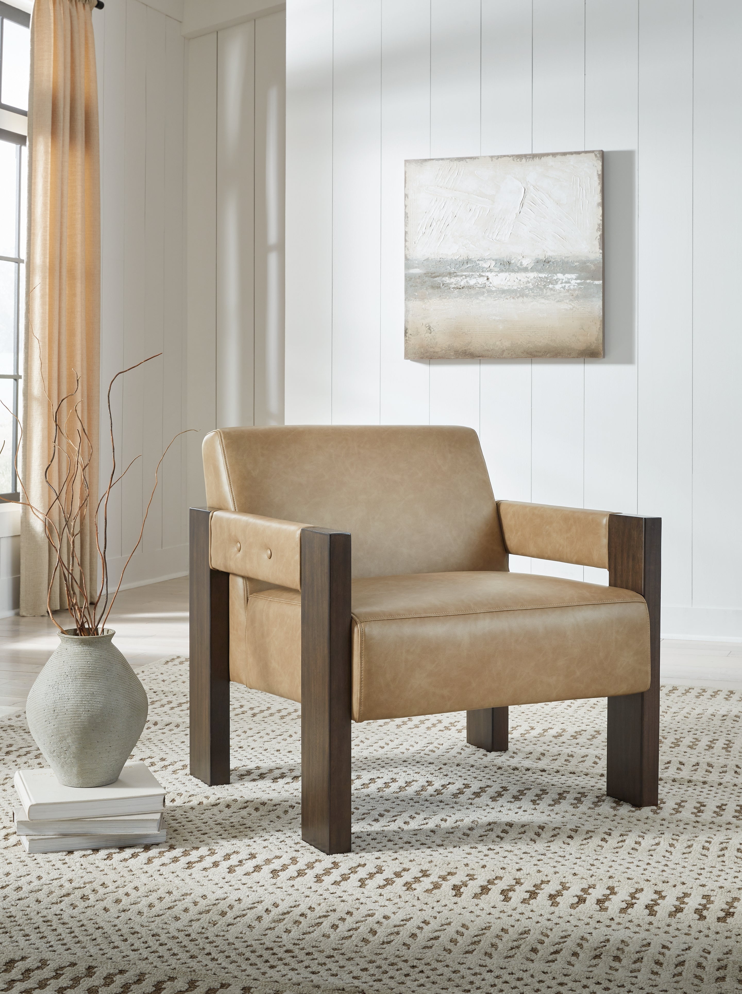 Homestyle Furniture - Ashley Furniture - Adlanlock Accent Chair - Accent Chair / Toast - A3000695
