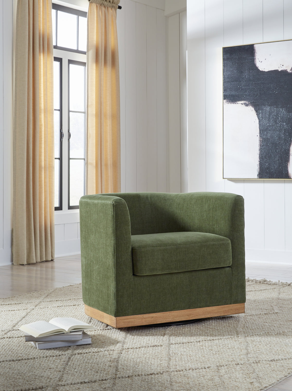 Homestyle Furniture - Ashley Furniture - Jersonlow Swivel Accent Chair - Swivel Accent Chair - A3000696
