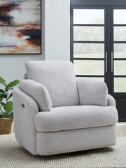 Homestyle Furniture - Ashley Furniture - Alainmont Next-Gen Nuvella Swivel Power Recliner - Swivel Power Recliner - A3000739