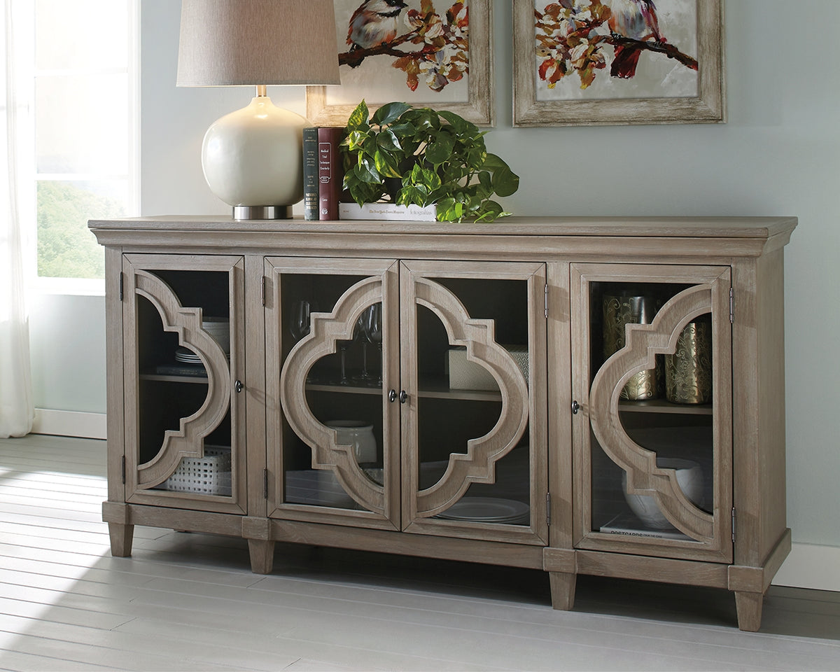 Homestyle Furniture - Ashley Furniture - Fossil Ridge Accent Cabinet - Accent Cabinet - A4000037
