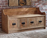 Garrettville Storage Bench  Homestyle Furniture (ARk)