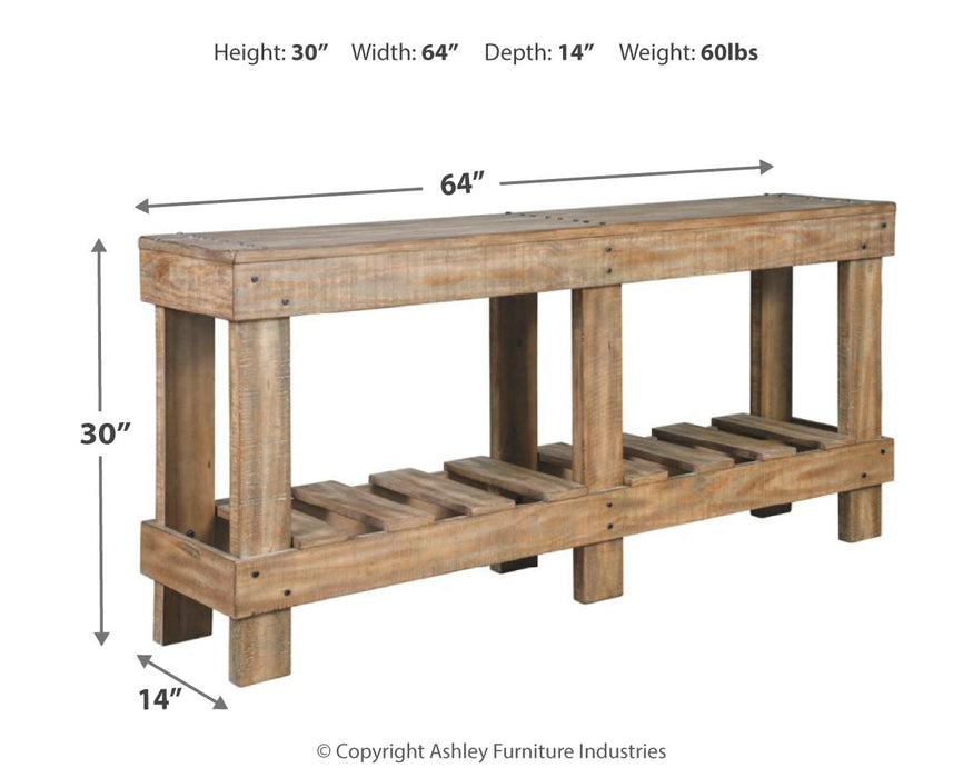 Susandeer Sofa/Console Table  Homestyle Furniture (ARk)