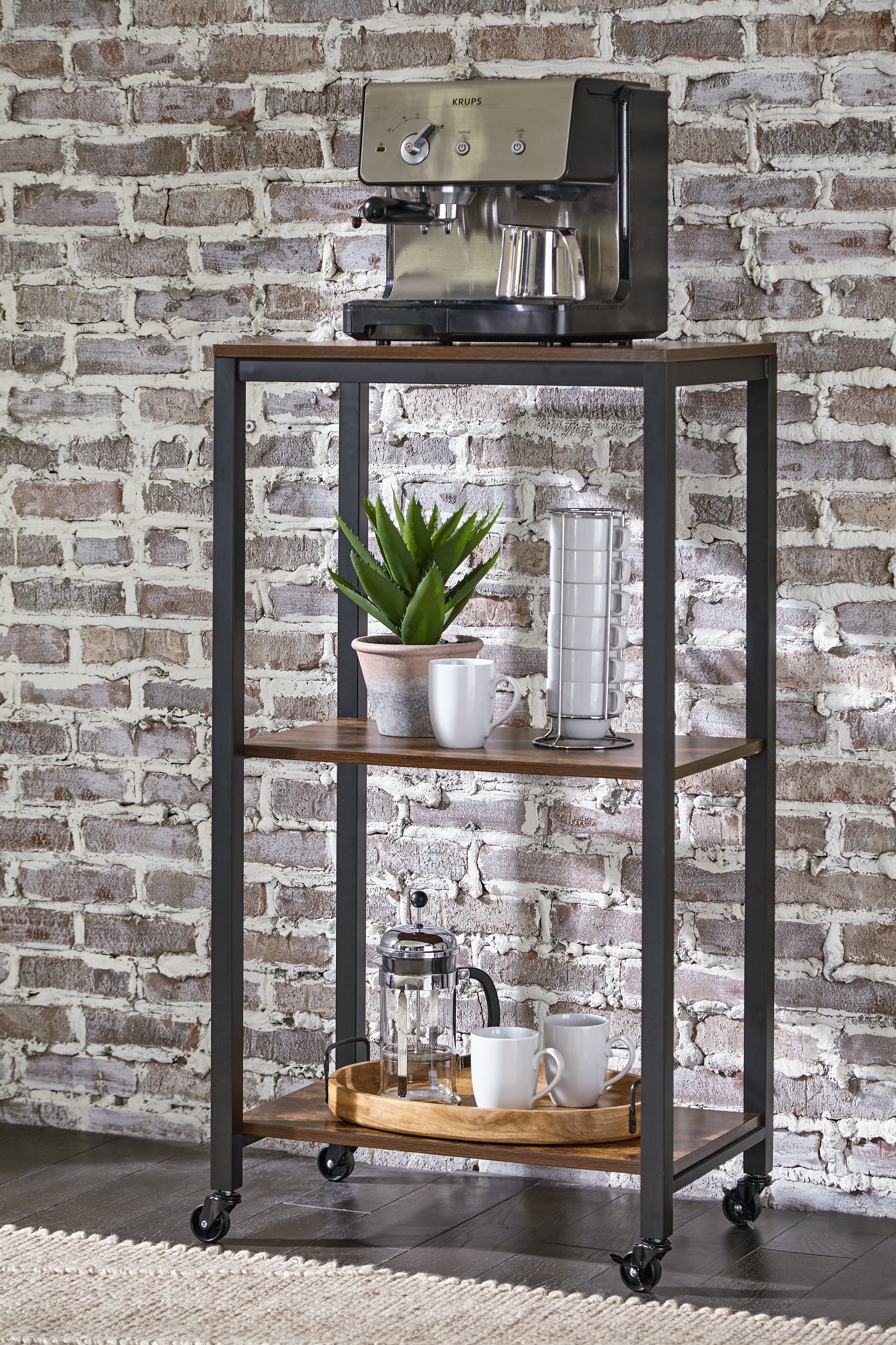 Homestyle Furniture - Ashley Furniture - Bevinfield Bar Cart - Bar Cart - A4000394