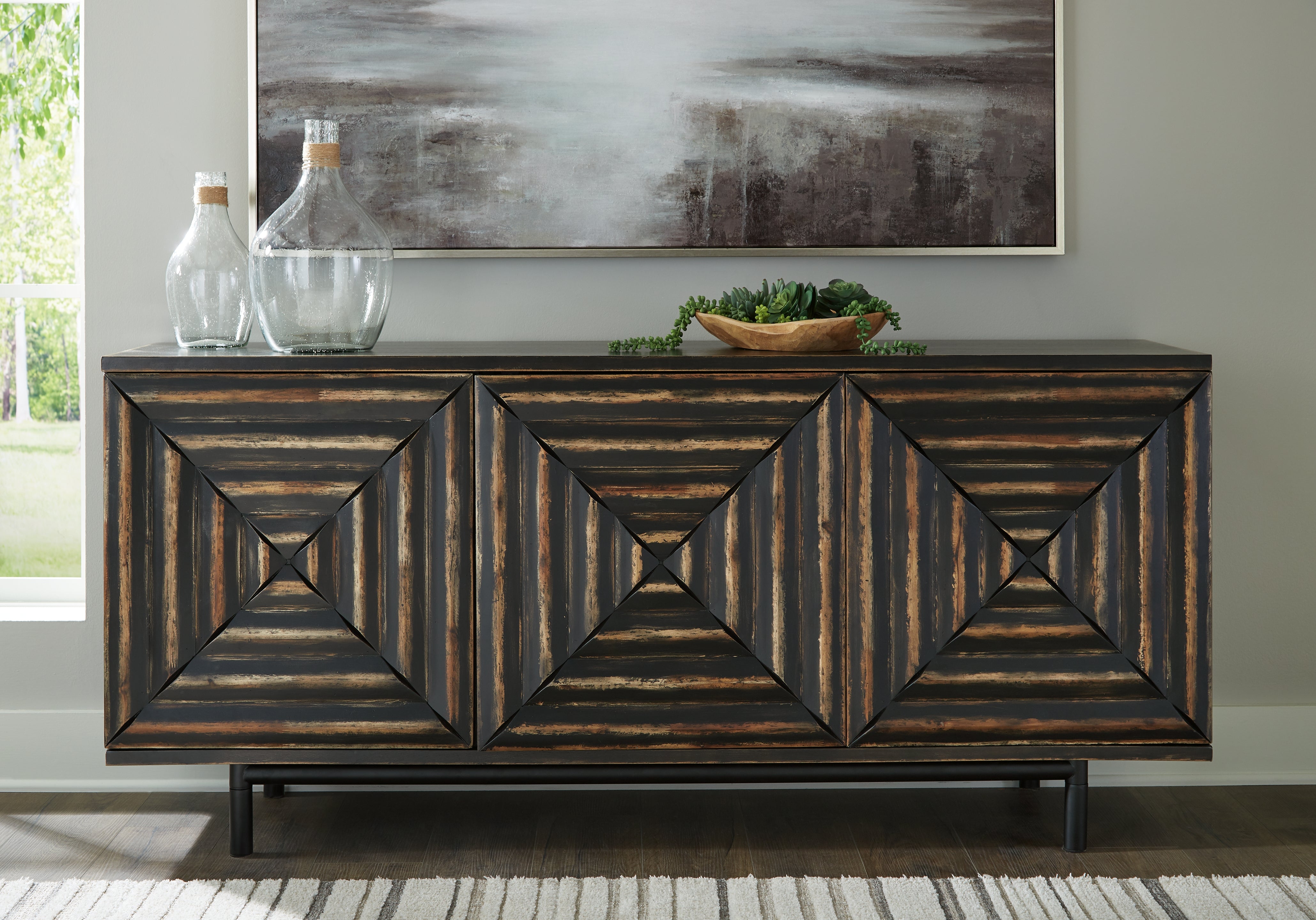 Homestyle Furniture - Ashley Furniture - Fair Ridge Accent Cabinet - Accent Cabinet - A4000573