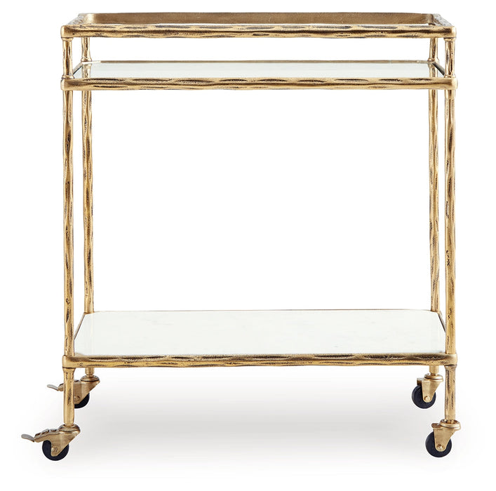 Plattfield Bar Cart  Homestyle Furniture (ARk)