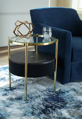 Homestyle Furniture - Ashley Furniture - Nedman Accent Table with Speaker - Accent Table with Speaker - A4000669
