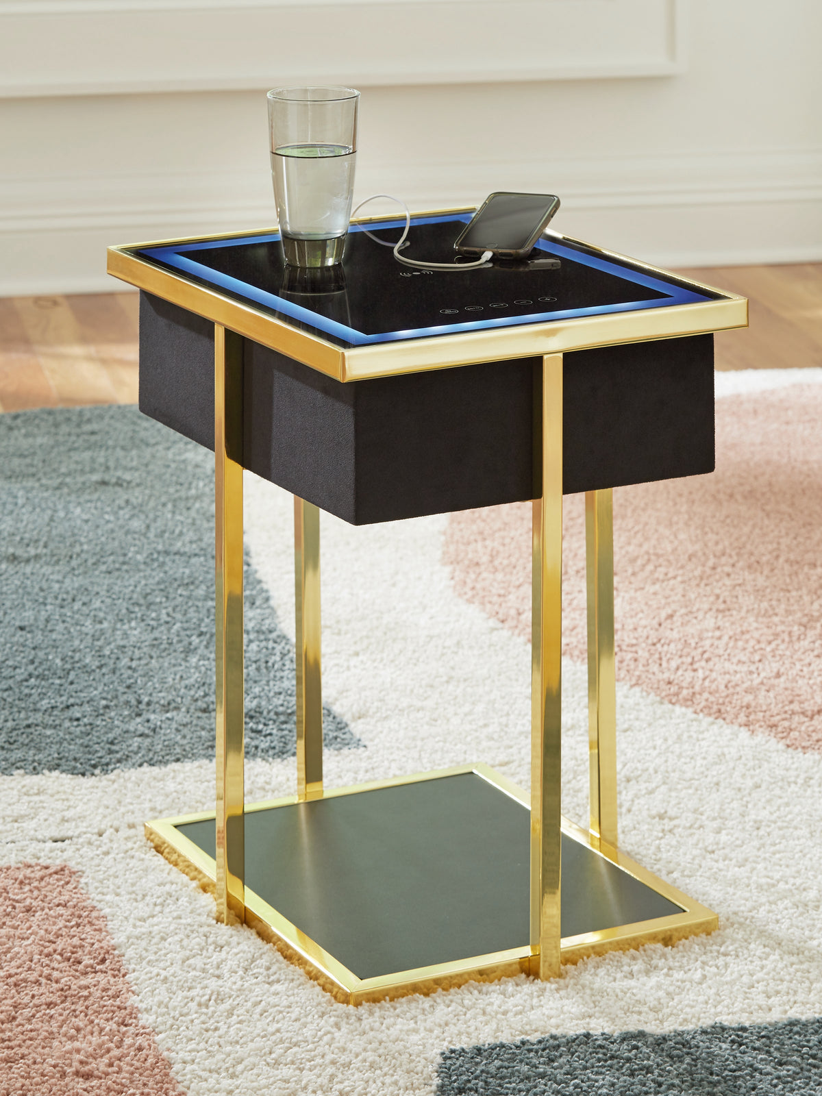 Homestyle Furniture - Ashley Furniture - Rexwell Accent Table with Speaker - Accent Table with Speaker - A4000681
