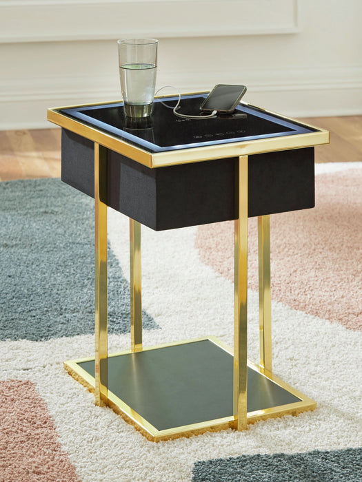 Rexwell Accent Table with Speaker  Homestyle Furniture (ARk)