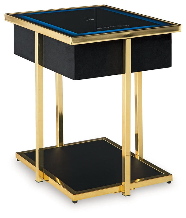 Rexwell Accent Table with Speaker  Homestyle Furniture (ARk)