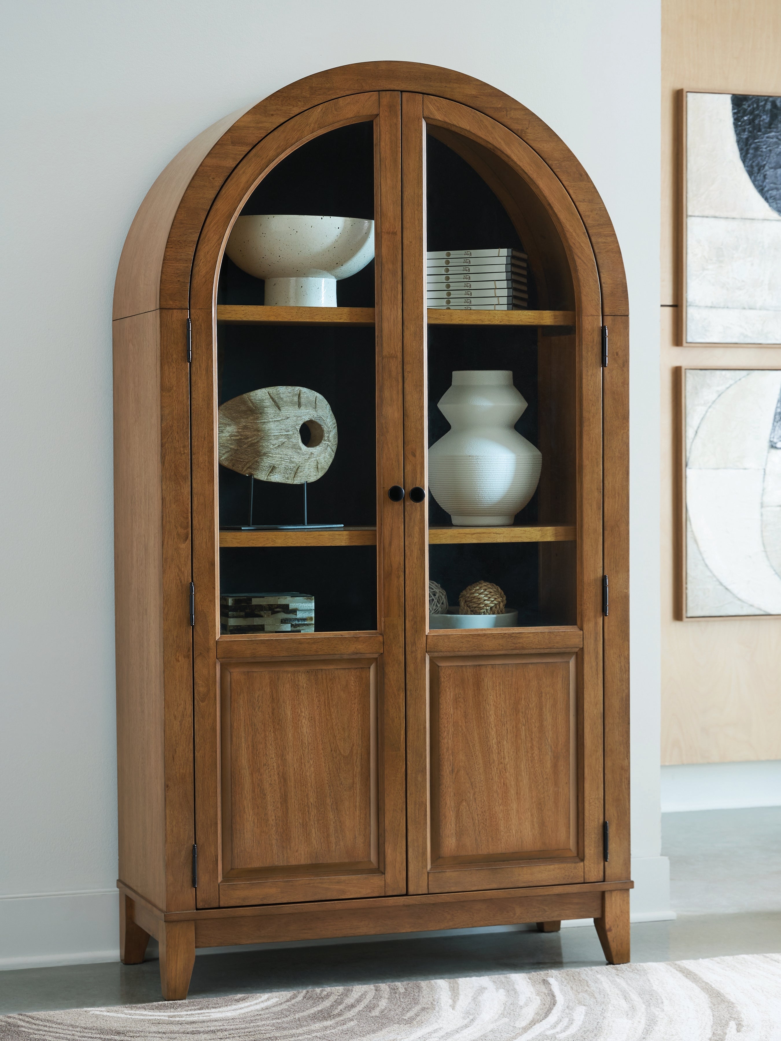 Homestyle Furniture - Ashley Furniture - Dagandale Accent Cabinet - Accent Cabinet / Natural/Black - A4000705