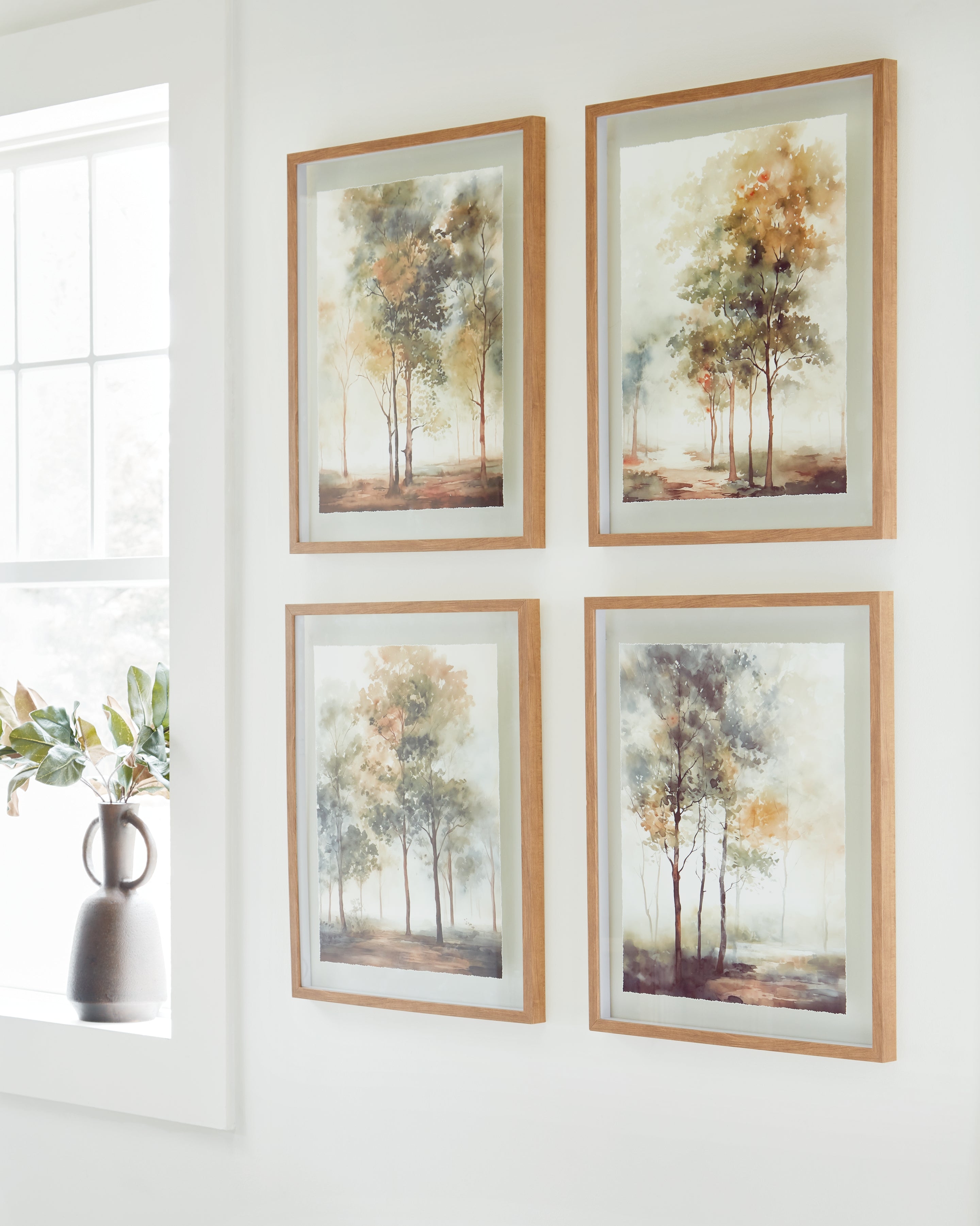 Homestyle Furniture - Ashley Furniture - Bryneford Wall Art (Set of 4) - Wall Art Set (4/CN) - A8000411