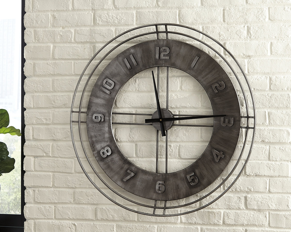 Homestyle Furniture - Ashley Furniture - Ana Sofia Wall Clock - Wall Clock - A8010068