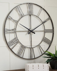Homestyle Furniture - Ashley Furniture - Paquita Wall Clock - Wall Clock - A8010237