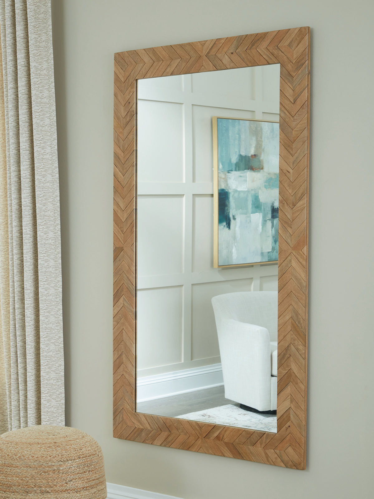 Homestyle Furniture - Ashley Furniture - Waylane Floor Mirror - Floor Mirror - A8010347