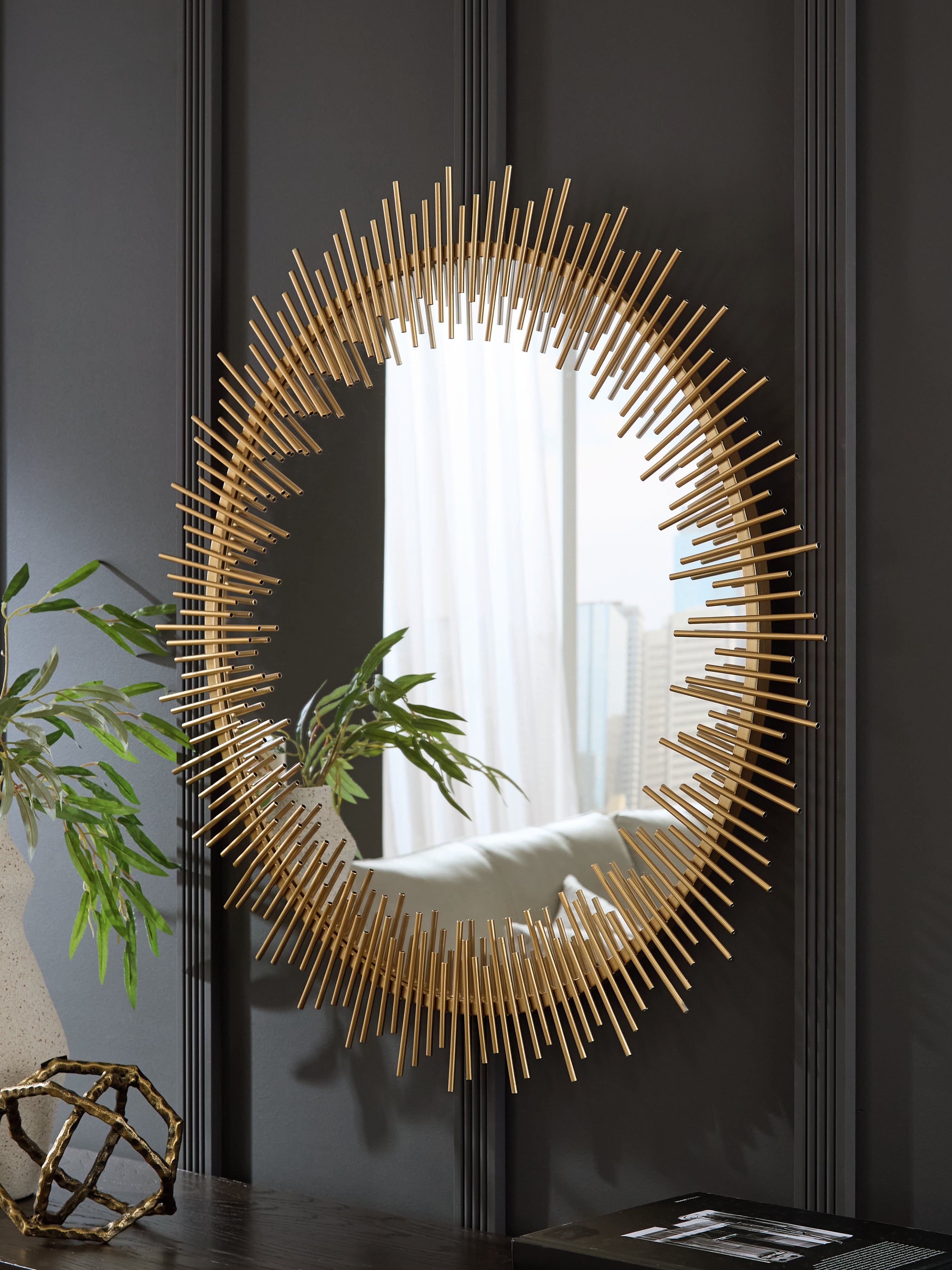 Homestyle Furniture - Ashley Furniture - Wainport Accent Mirror - Accent Mirror - A8010405