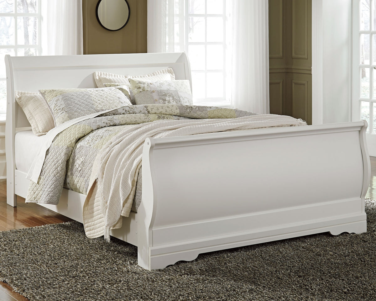 Homestyle Furniture - Ashley Furniture - Anarasia Queen Sleigh Bed - Queen Sleigh Bed - B129B4