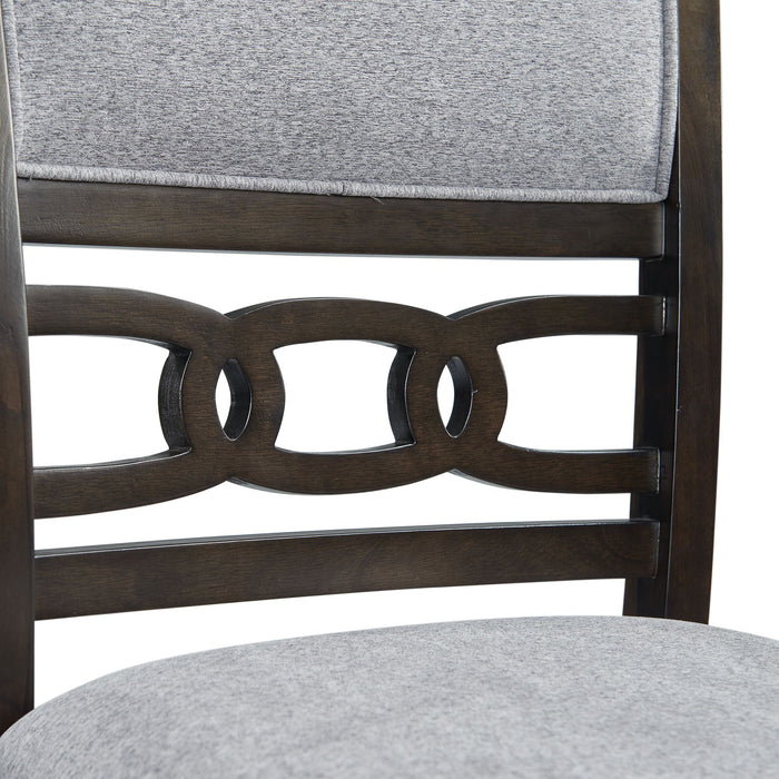 Amherst Counter Height 5PC Dining Set-Table and Four Side Chairs in Walnut