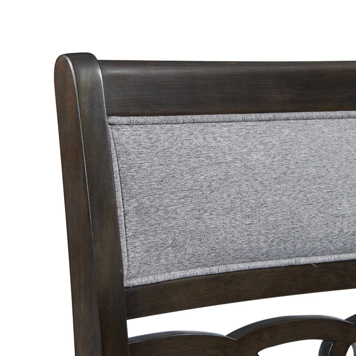 Amherst Counter Height 5PC Dining Set-Table and Four Side Chairs in Walnut