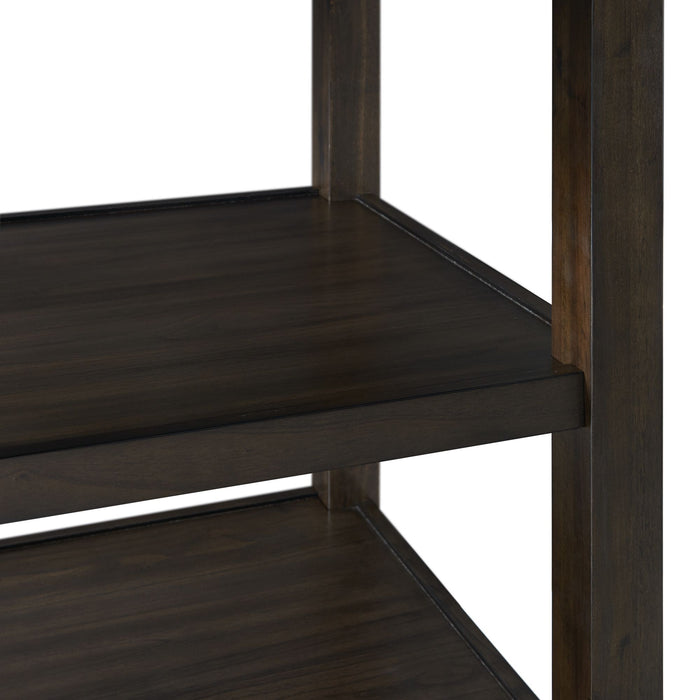 Amherst Counter Height 5PC Dining Set-Table and Four Side Chairs in Walnut
