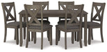 Caitbrook Dining Table and Chairs (Set of 7) READY IN STOCK - Dining chairs