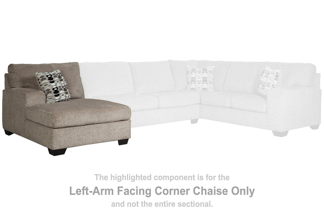 Ballinasloe 3-Piece Sectional with Chaise READY IN STOCK