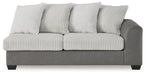 Clairette Court Sectional with Chaise READY IN STOCK - Clairette Court Sectional