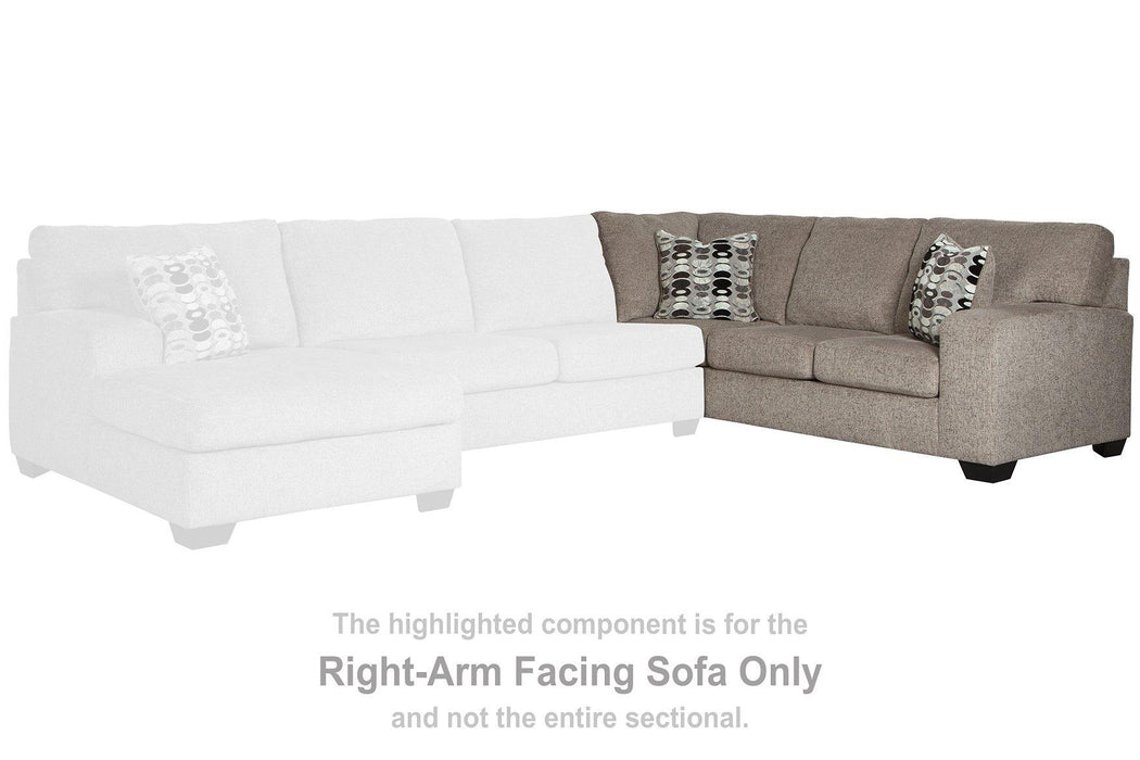 Ballinasloe 3-Piece Sectional with Chaise READY IN STOCK