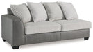 Clairette Court Sectional with Chaise READY IN STOCK - Clairette Court Sectional