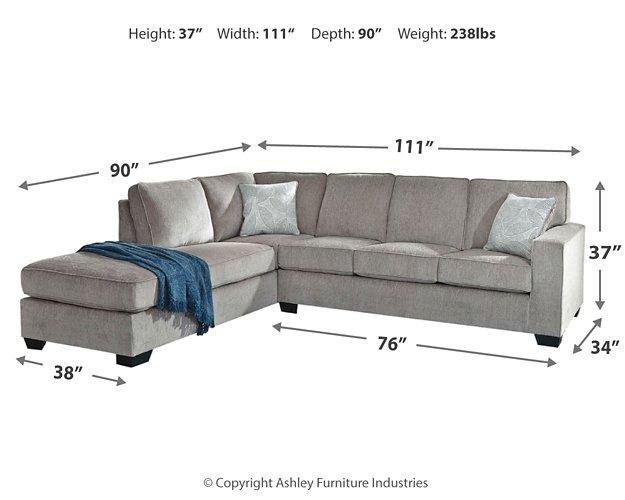 Altari 2-Piece Sectional with Chaise READY IN STOCK