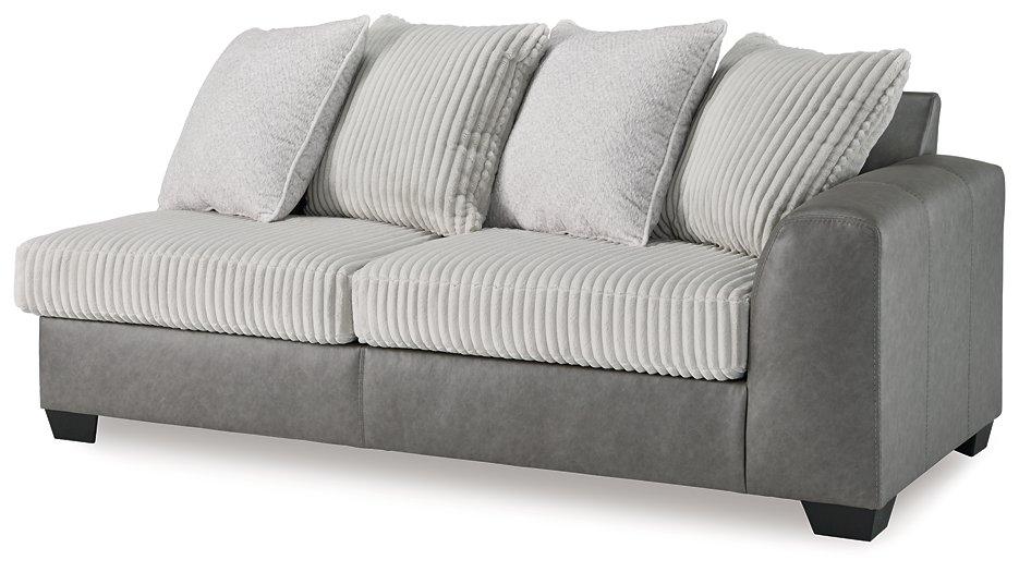 Clairette Court Sectional with Chaise READY IN STOCK - Clairette Court Sectional