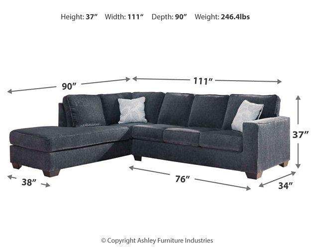 Altari 2-Piece Sectional with Chaise READY IN STOCK