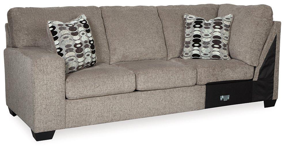 Ballinasloe 3-Piece Sectional with Chaise READY IN STOCK