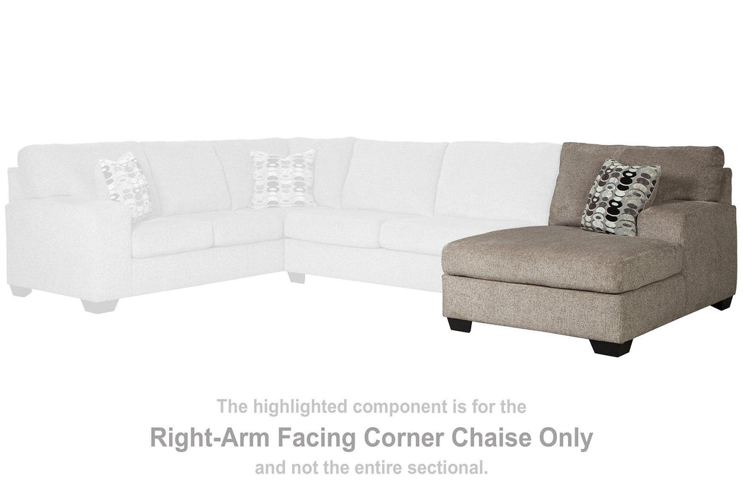 Ballinasloe 3-Piece Sectional with Chaise READY IN STOCK