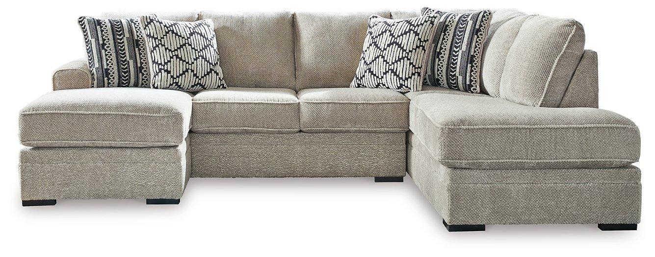 Calnita 2-Piece Sectional with Chaise READY IN STOCK