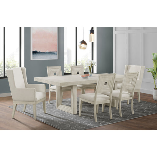 Avalanche Dining Arm Chair in Antique White (2 Per Carton) – SKU D-11600-7-AC | HomeStyle Furniture
