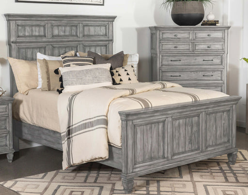 Avenue Panel Bed Grey  Homestyle Furniture (ARk)