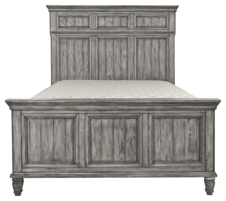 Avenue Panel Bedroom Set Grey  Homestyle Furniture (ARk)