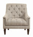 Avonlea Sloped Arm Upholstered Chair Grey  Homestyle Furniture (ARk)