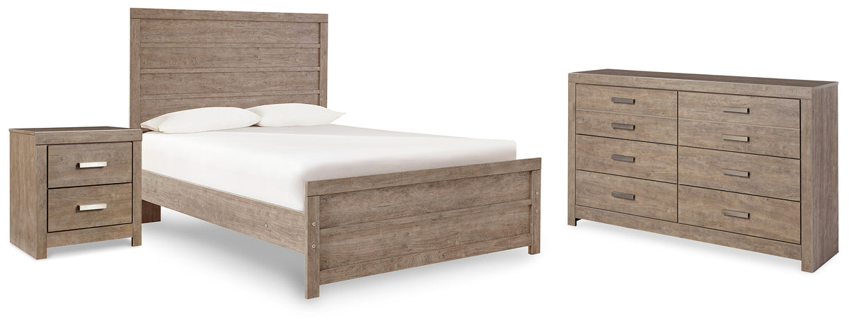 Homestyle Furniture - Ashley Furniture - Culverbach Full Panel Bed, Dresser and Nightstand - Full Panel Bed, Dresser and Nightstand - B070B29