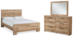 Homestyle Furniture - Ashley Furniture - Hyanna Queen Panel Bed, Dresser and Mirror - Queen Panel Bed, Dresser and Mirror - B1050B3