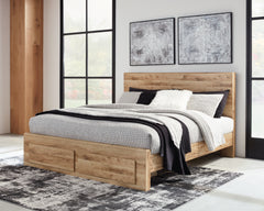 Homestyle Furniture - Ashley Furniture - Hyanna King Panel Storage Bed - King Panel Storage Bed - B1050B11