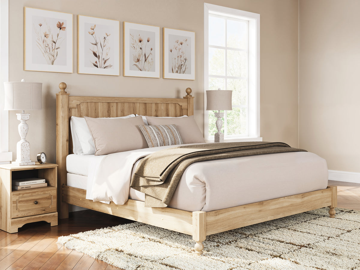 Homestyle Furniture - Ashley Furniture - Aleaport King Panel Bed - King Panel Bed - PCB1075B8