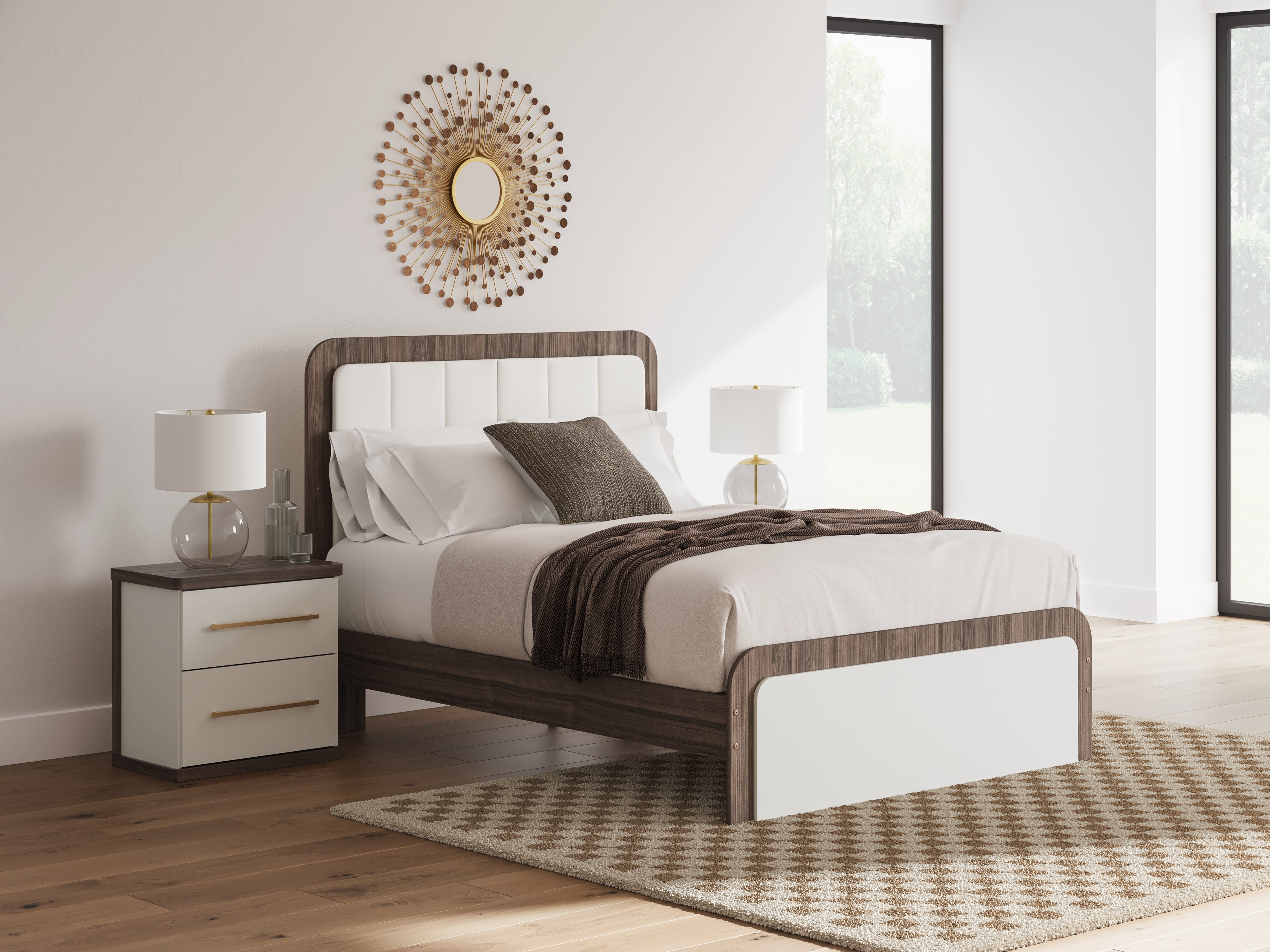 Homestyle Furniture - Ashley Furniture - Kendanport Queen Upholstered Bed - Queen Upholstered Bed - PCB1108B7