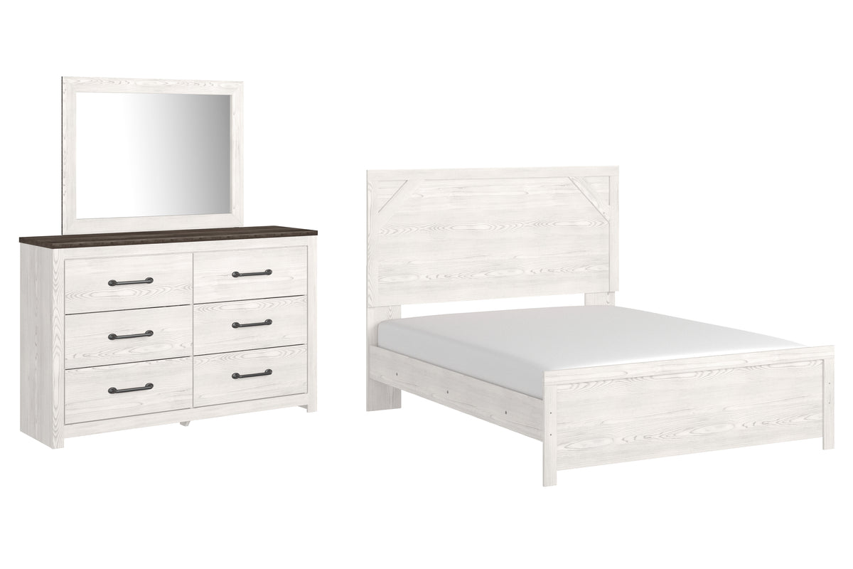 Homestyle Furniture - Ashley Furniture - Gerridan Queen Panel Bed, Dresser and Mirror - Queen Panel Bed, Dresser and Mirror - B1190B5