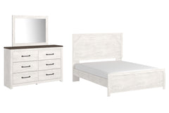 Homestyle Furniture - Ashley Furniture - Gerridan Queen Panel Bed, Dresser and Mirror - Queen Panel Bed, Dresser and Mirror - B1190B5
