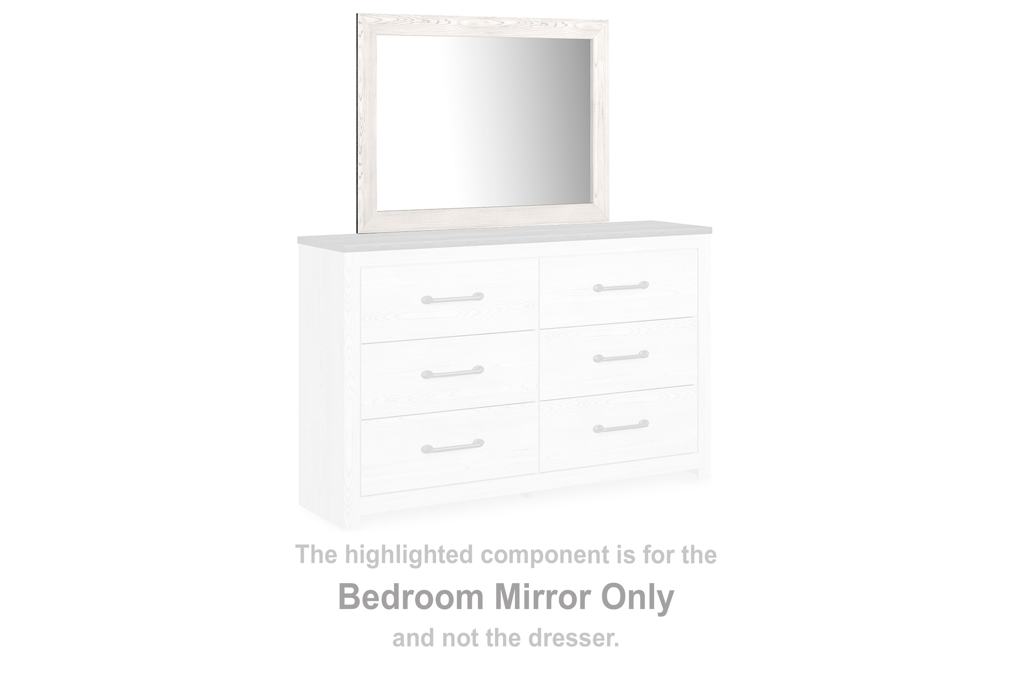 Homestyle Furniture - Ashley Furniture - Gerridan Bedroom Mirror - Bedroom Mirror - B1190-36