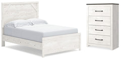 Homestyle Furniture - Ashley Furniture - Gerridan Full Panel Bed and Chest - Full Panel Bed and Chest - B1190B36
