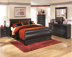 Homestyle Furniture - Ashley Furniture - Huey Vineyard Queen Sleigh Bed - Queen Sleigh Bed - B128B4