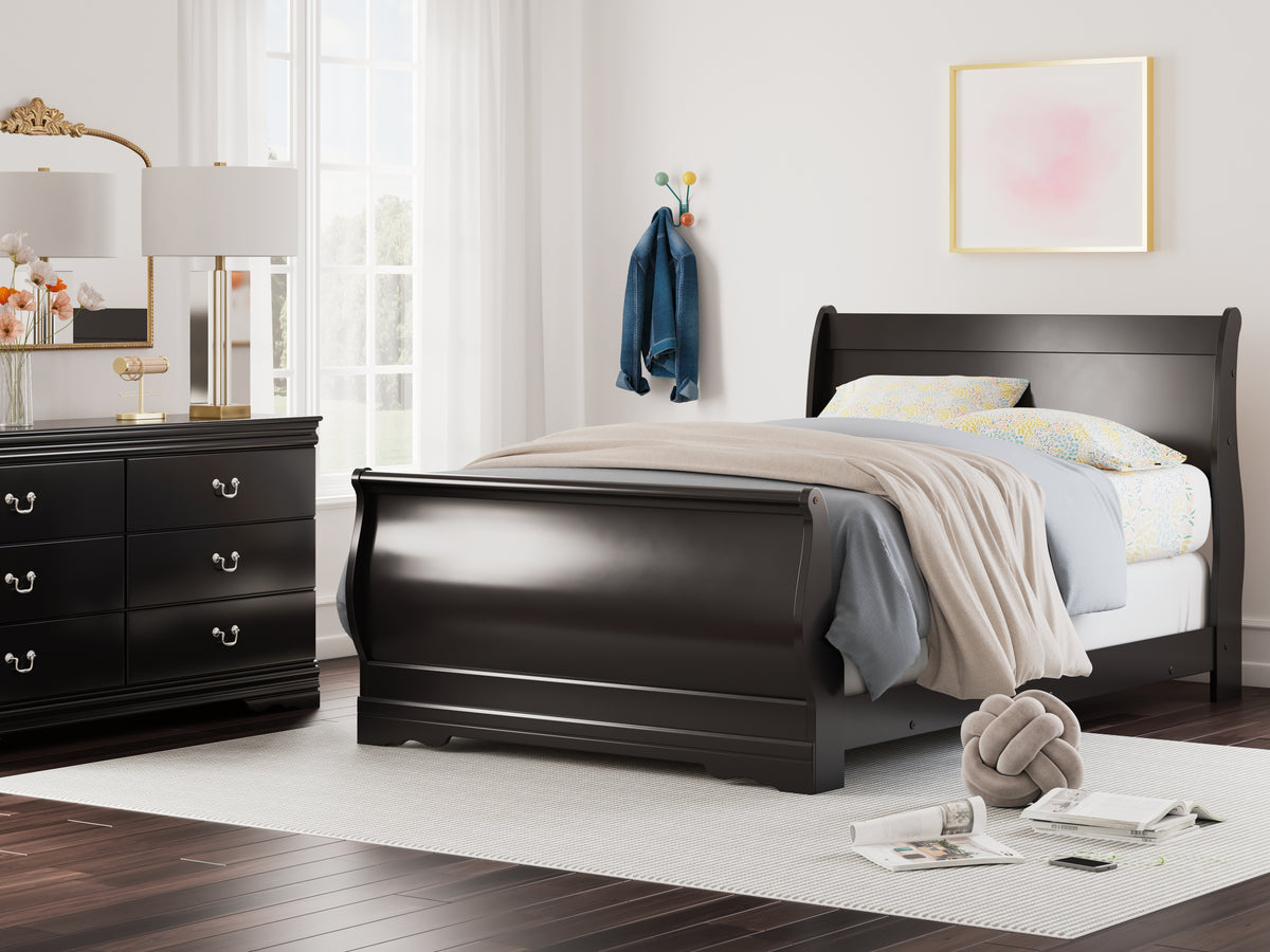 Homestyle Furniture - Ashley Furniture - Huey Vineyard Full Sleigh Bed - Full Sleigh Bed - B128B9